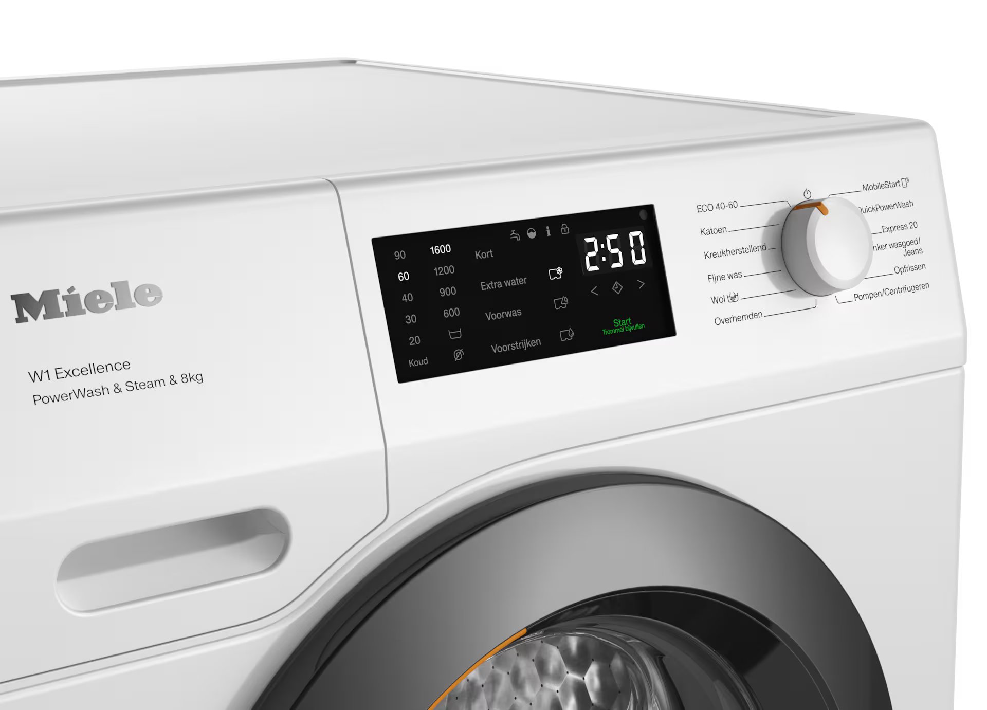 Miele WEC395 WPS Excellence Wasmachine.