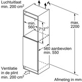 Bosch GIV11AFE0 - Inbouw vriezer