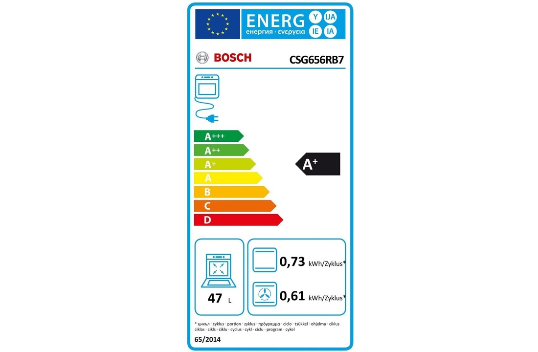 Bosch CSG656RB7 - Combi stoomoven