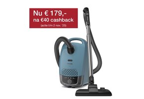 Miele Guard S1 Flex Nordicblauw - Stofzuiger met zak.