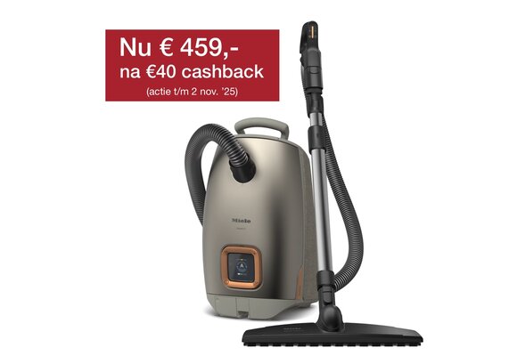 Miele Guard L1 Comfort XL Titanium - Stofzuiger met zak.