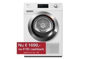 Miele TEL795WP EcoSpeed&Steam - T1 Warmtepompdroger.