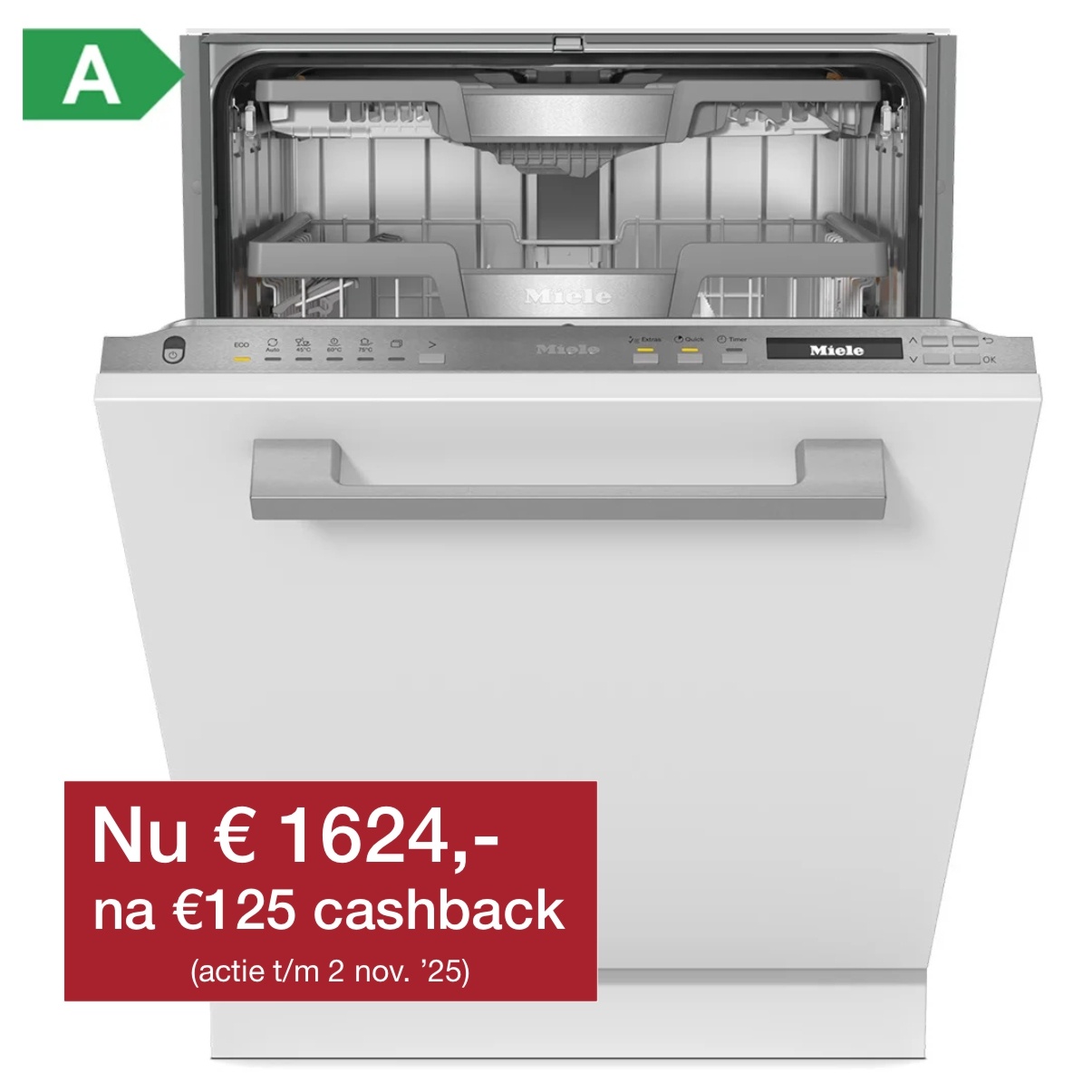 Miele G 7298 SCVi XXL Excellence RVS - Inbouw vaatwasser.
