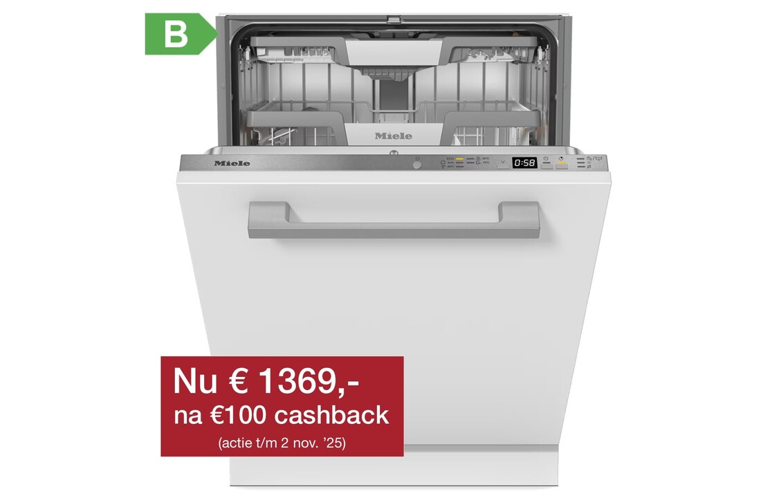 Miele G5468 SCVi XXL Excellence  - Inbouw vaatwasser.