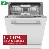Miele G 7088 SCVi XXL AutoDos RVS - Inbouw vaatwasser.