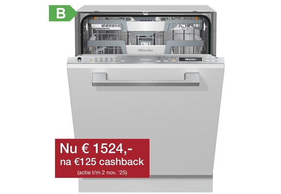 Miele G 7162 SCVi AutoDos RVS - Inbouw vaatwasser.