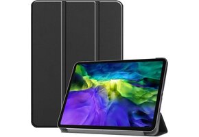 Just in Case Smart Tri-Fold voor iPad Pro 12.9 Zwart - Beschermhoes