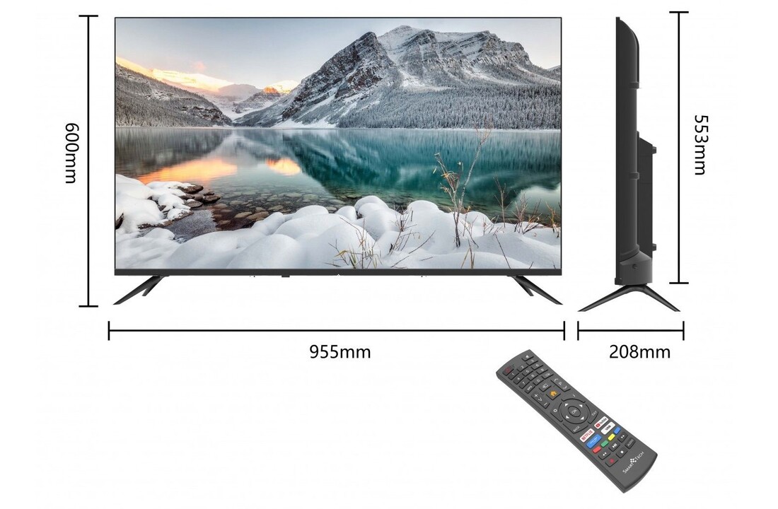 Smart Tech 43UV10V1 - LED TV