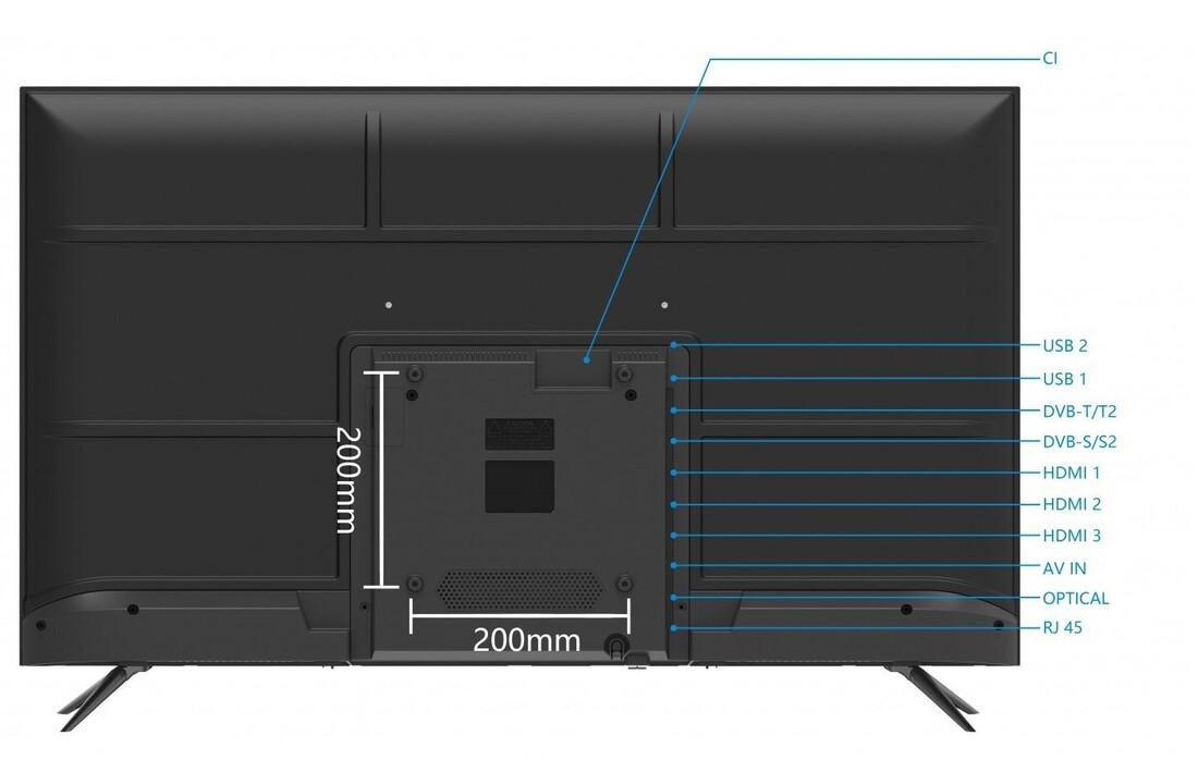 Smart Tech 43UV10V1 - LED TV