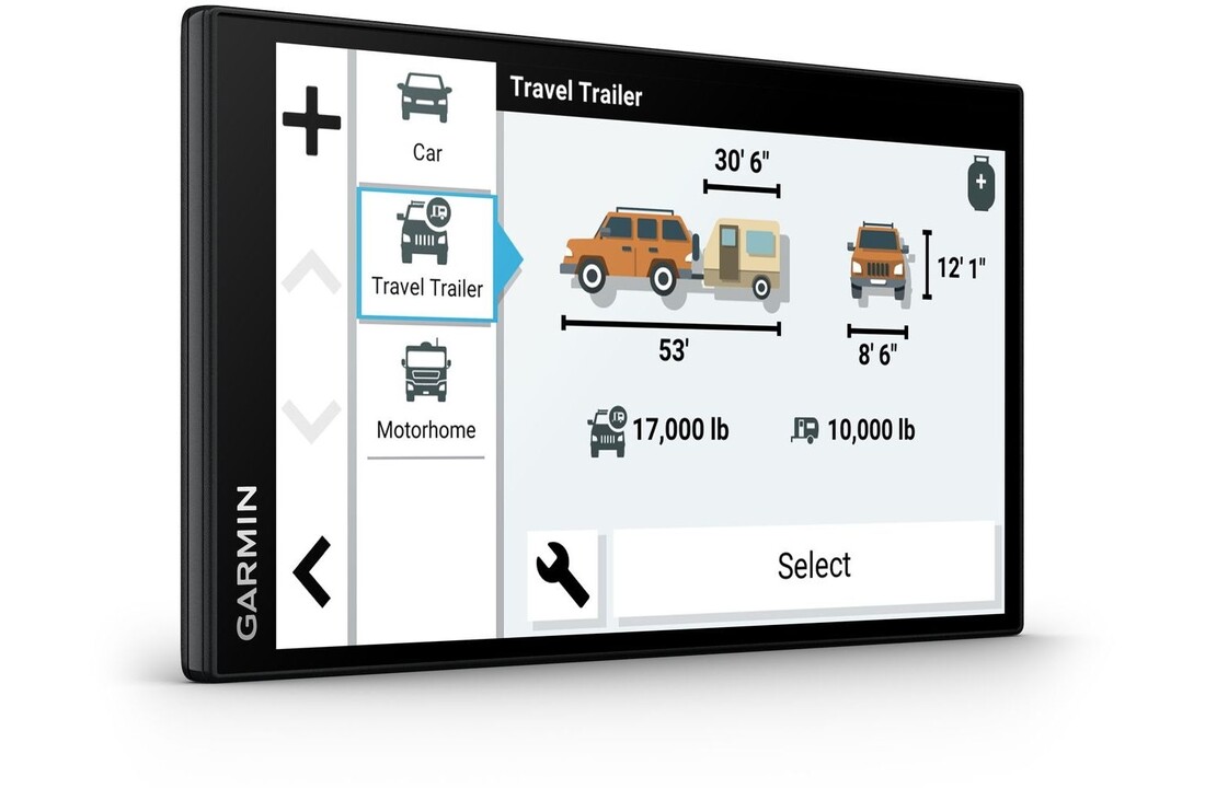 Garmin Camper 795 - Autonavigatie