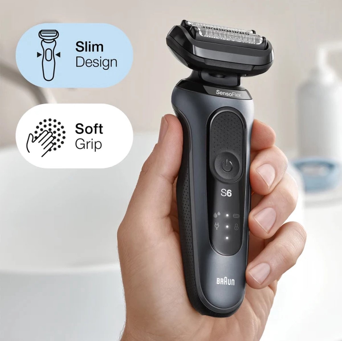 Braun Series 6 61-N1000s Wet & Dry - Scheerapparaat