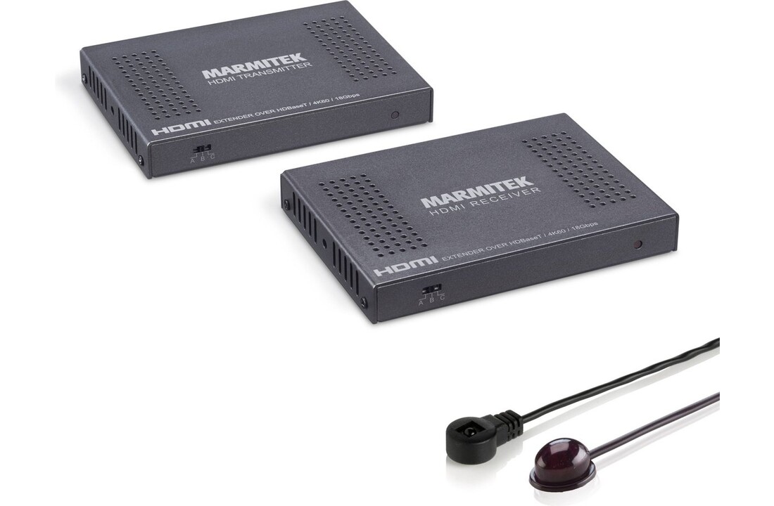 Marmitek MegaView 241 UHD 2.0 HDMI extender via CAT5e/CAT6