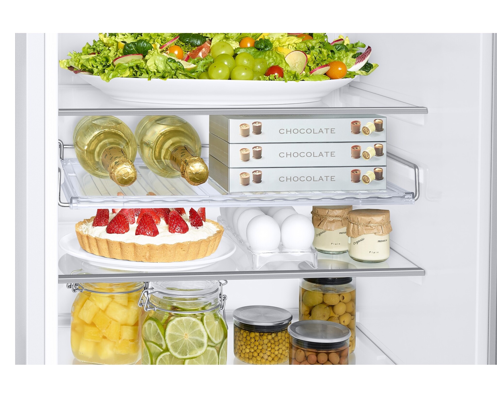 Samsung RB34C605CWW/EF - Koel-vriescombinatie.