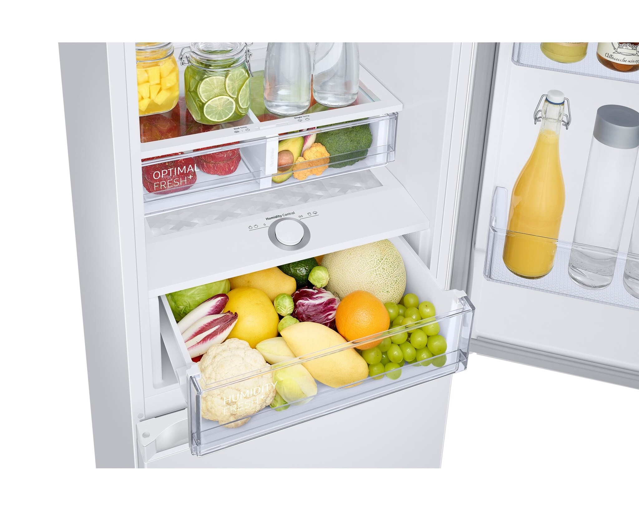 Samsung RB34C605CWW/EF - Koel-vriescombinatie.