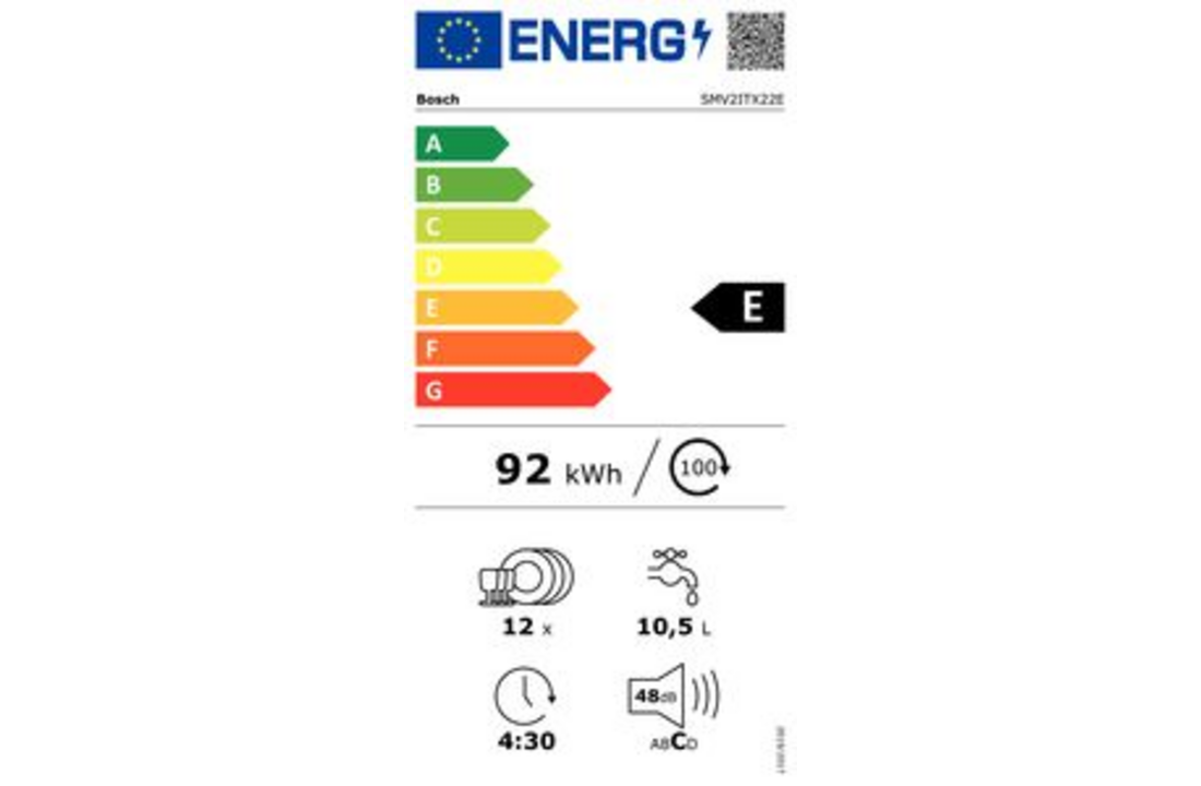 Bosch SMV2ITX22E - Inbouw vaatwasser