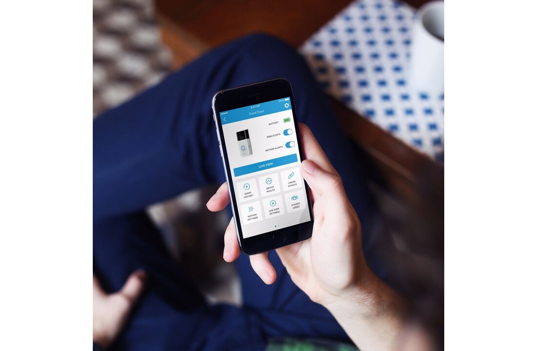 Ring Video Doorbell 2nd Gen (Zilver) - Deurbel