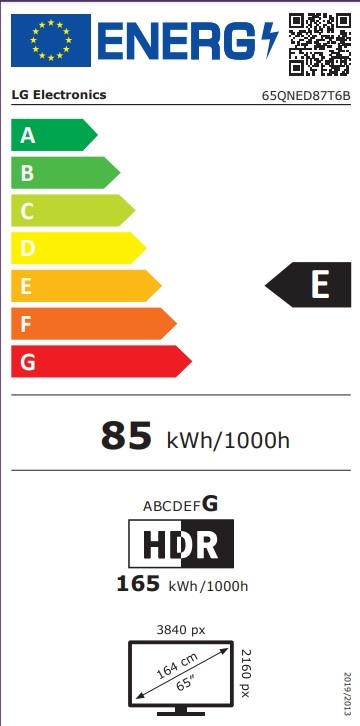 LG 65QNED87T6B (2024) - QNED TV