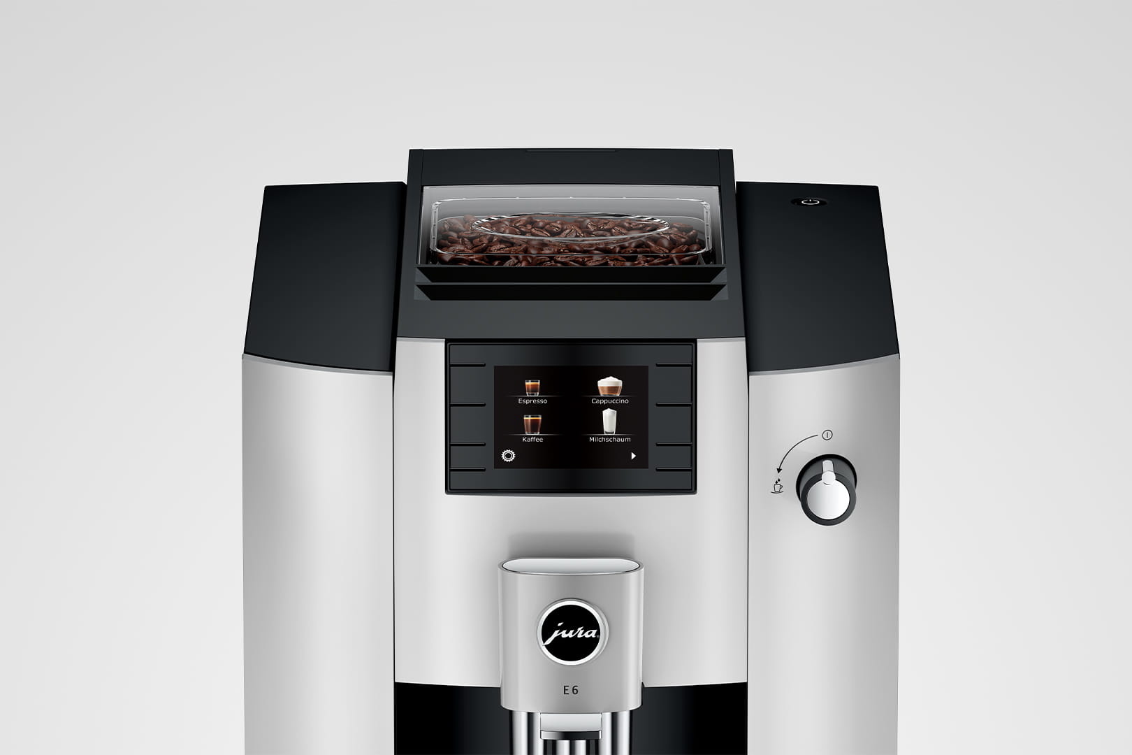 JURA E6 Platina (EC) - Koffiemachine.