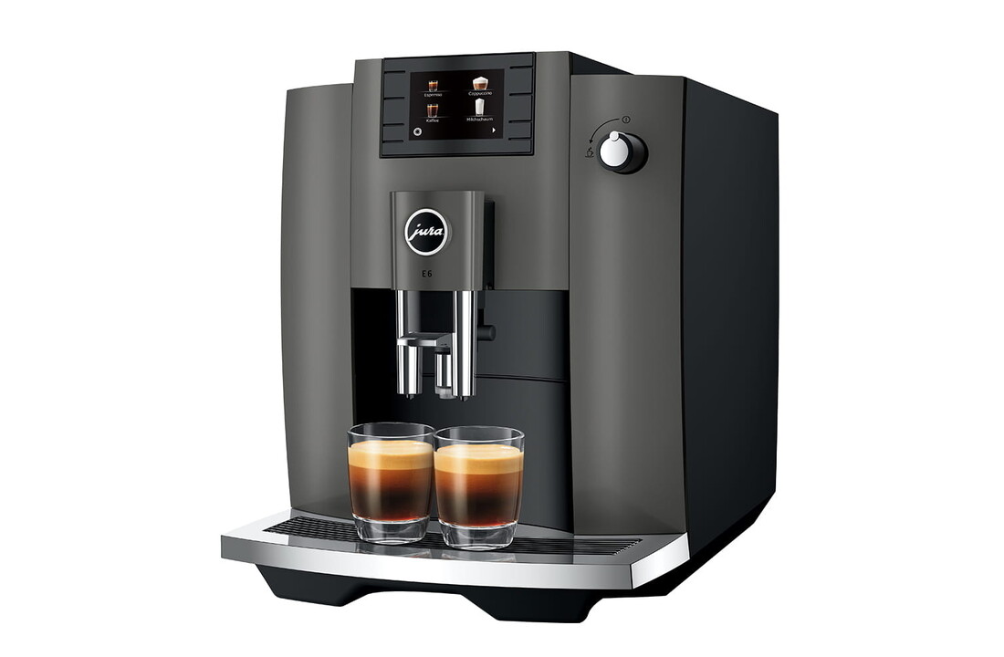 JURA E6 Dark Inox (EC) - Koffiemachine.
