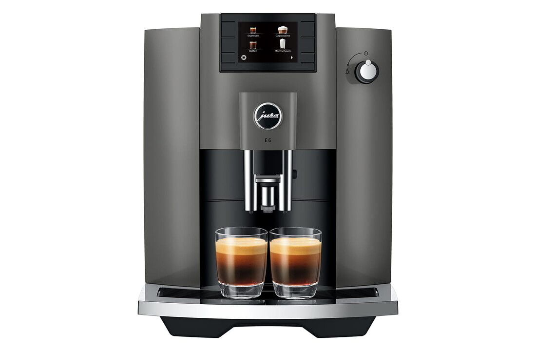 JURA E6 Dark Inox (EC) - Koffiemachine.