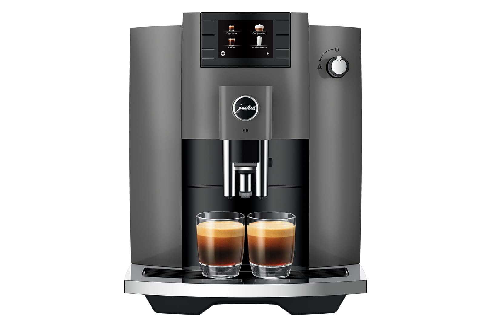 JURA E6 Dark Inox (EC) - Koffiemachine.