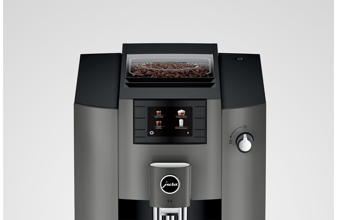 JURA E6 Dark Inox (EC) - Koffiemachine.