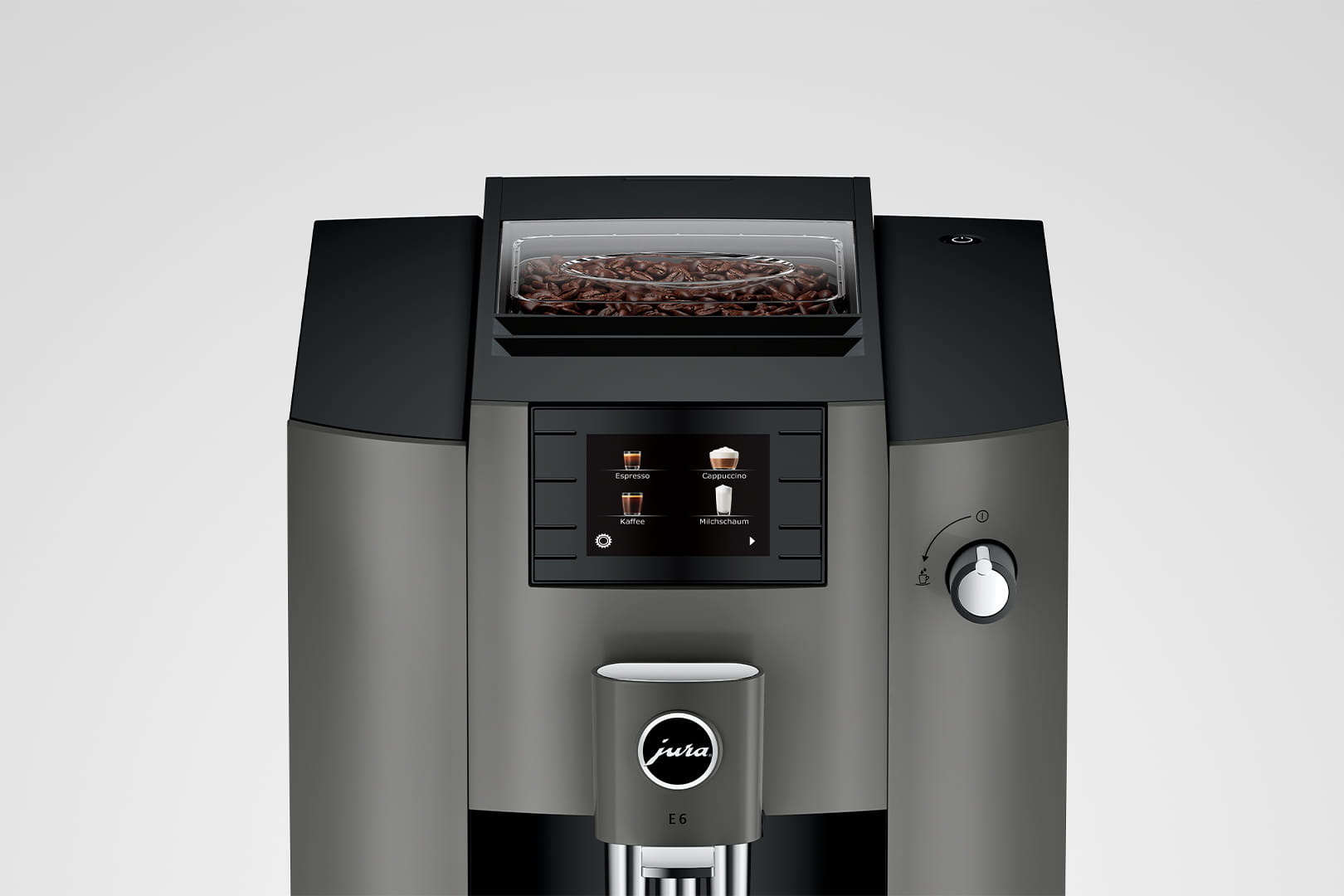 JURA E6 Dark Inox (EC) - Koffiemachine.