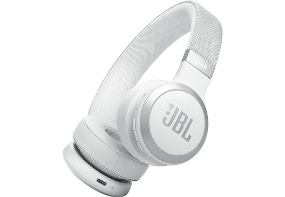 JBL Live 670NC Wit - Draadloze koptelefoon