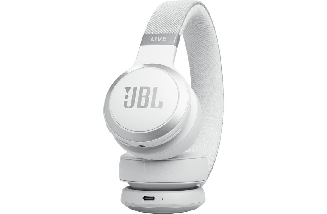 JBL Live 670NC Wit - Draadloze koptelefoon