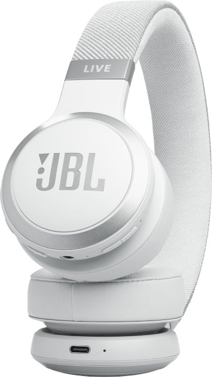 JBL Live 670NC Wit - Draadloze koptelefoon