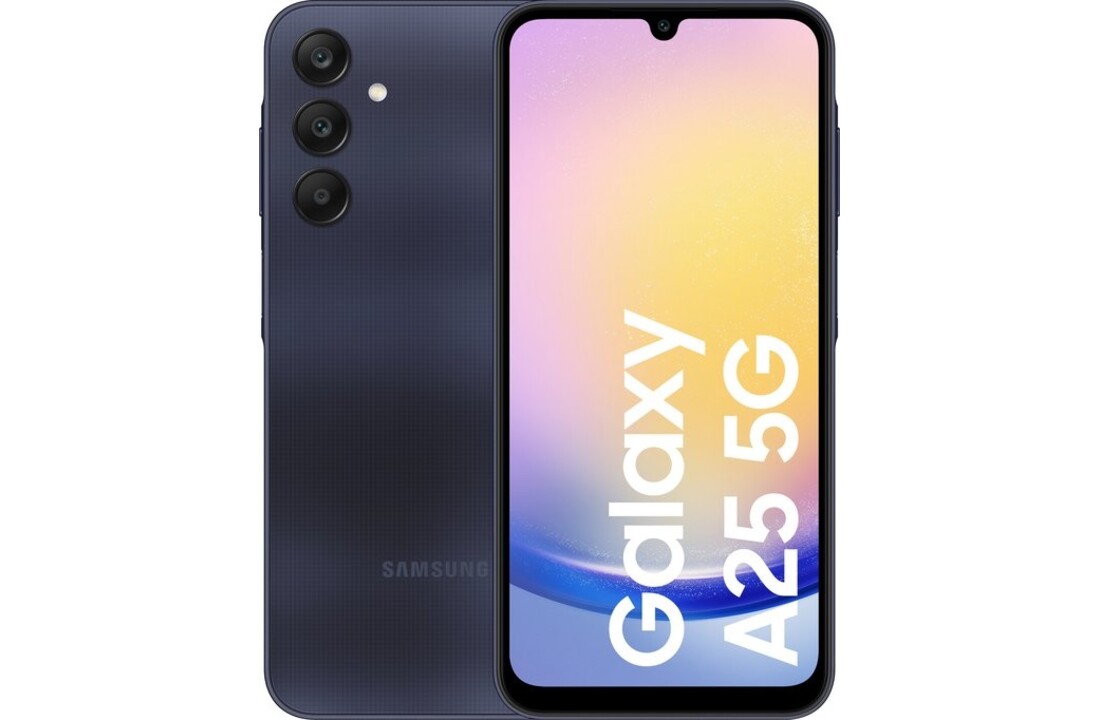 Samsung Galaxy A25 5G 128GB Donkerblauw - Mobiele telefoon