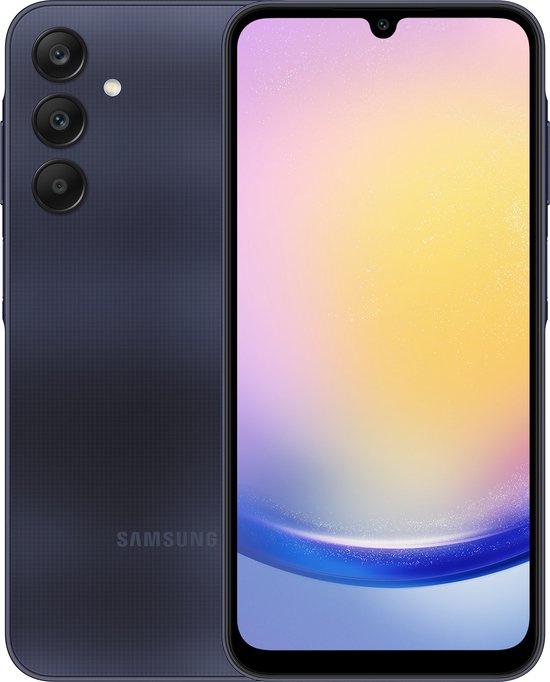 Samsung Galaxy A25 5G 128GB Donkerblauw - Mobiele telefoon