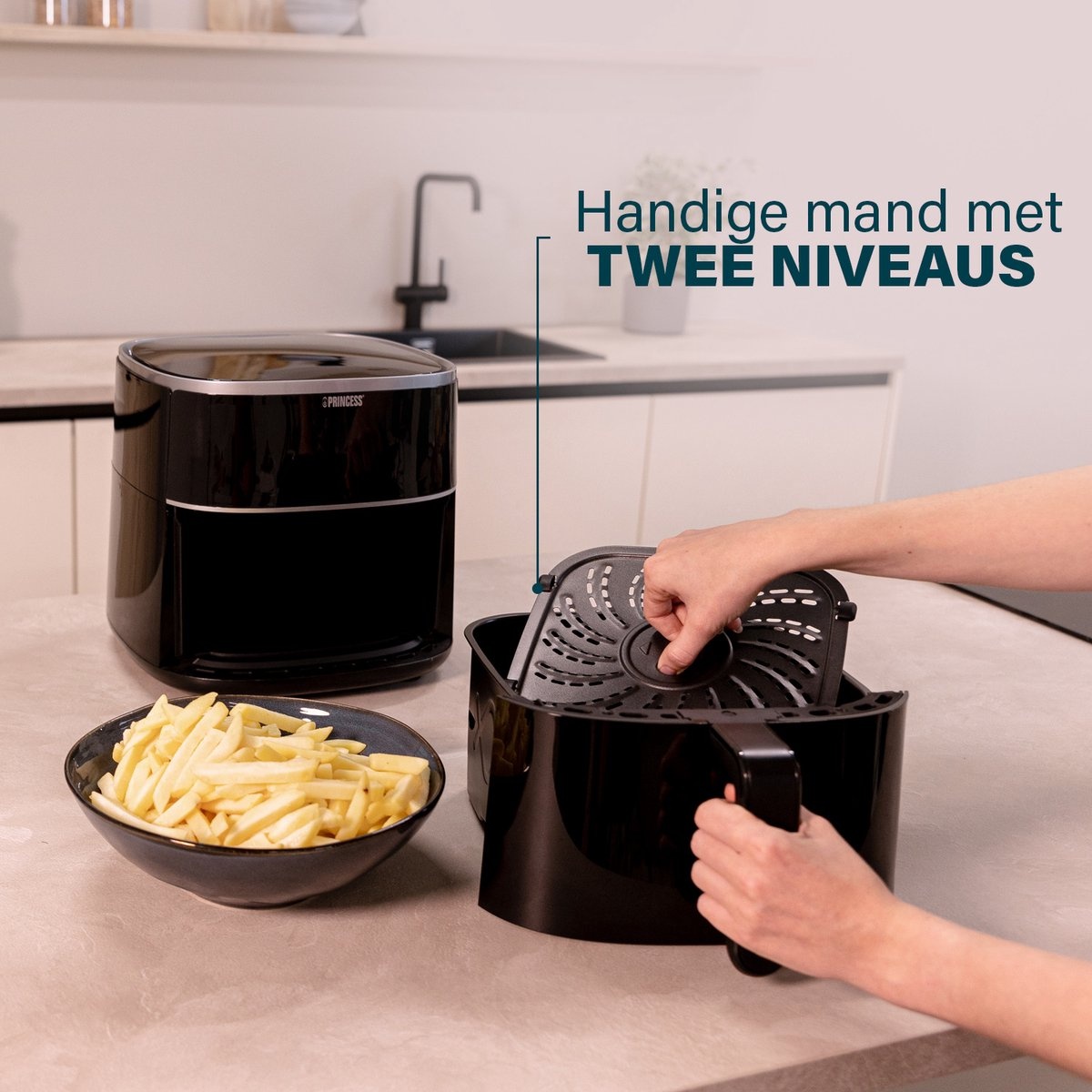 Princess 182244 Digitale Airfryer XL - Hetelucht friteuse