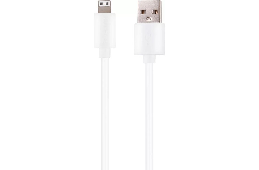 Musthavz laadkabel USB-A naar Lightning 1 meter Wit
