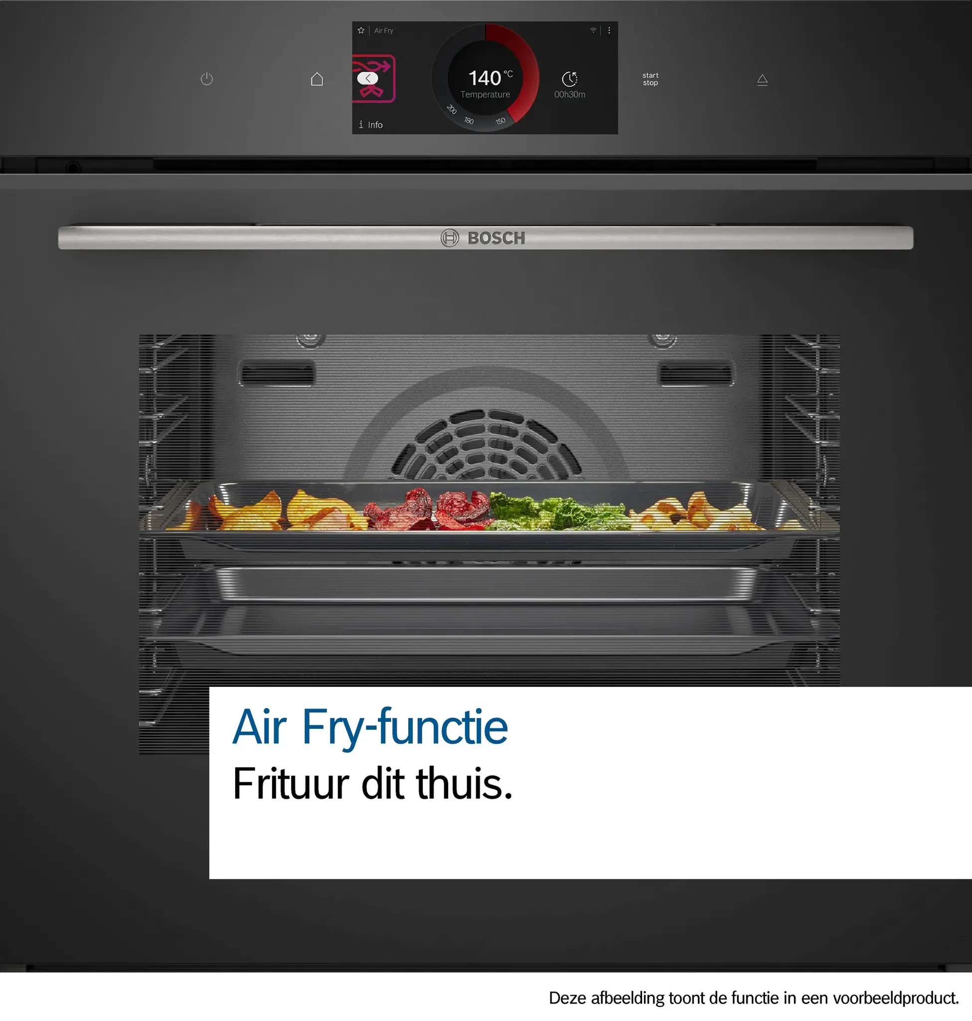 Bosch HBG774KB1F - Inbouw bakoven.