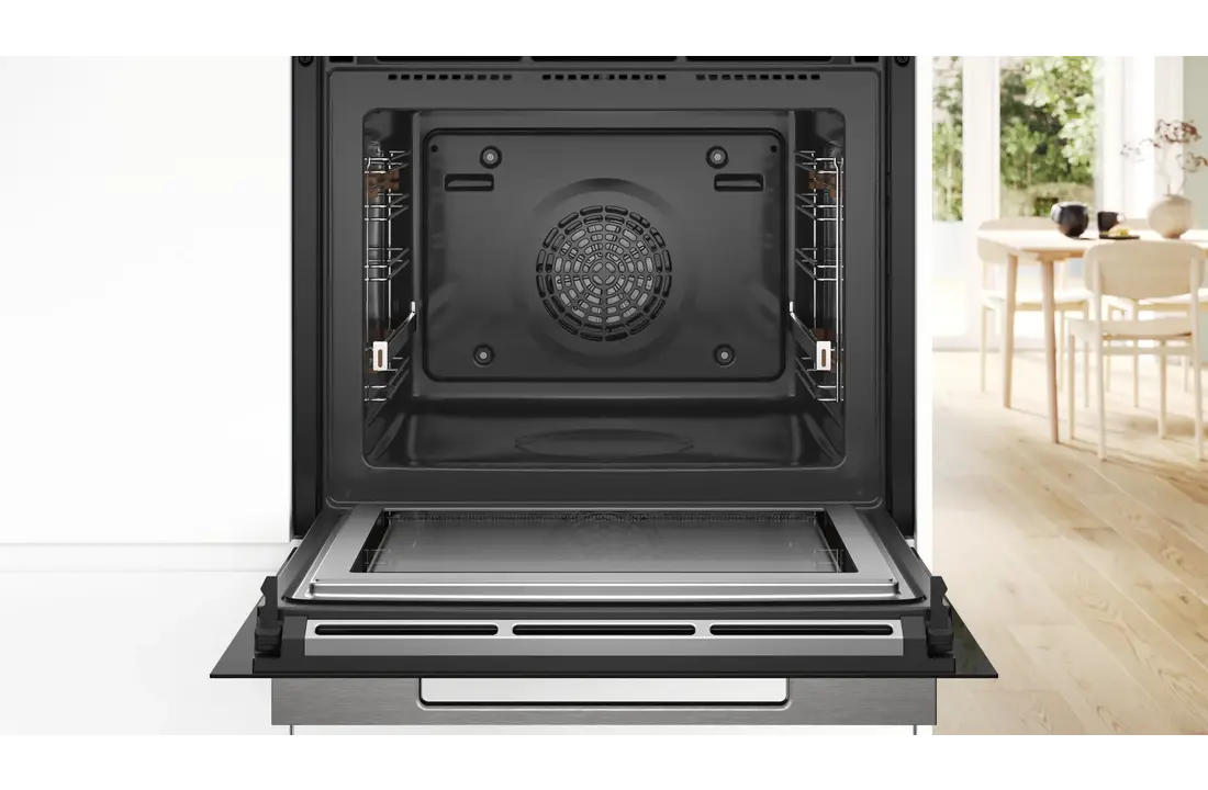 Bosch HMG776KB1 - inbouw bakoven met magnetron.