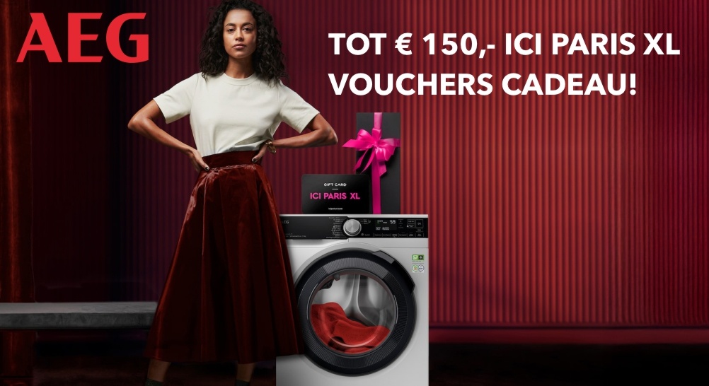 Ici Paris XL promotie AEG