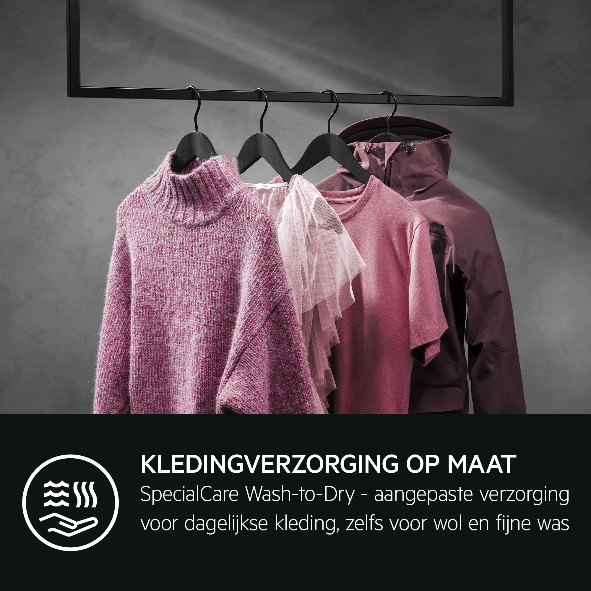 AEG LWR739X64 ProSteam - Was-droogcombinatie.