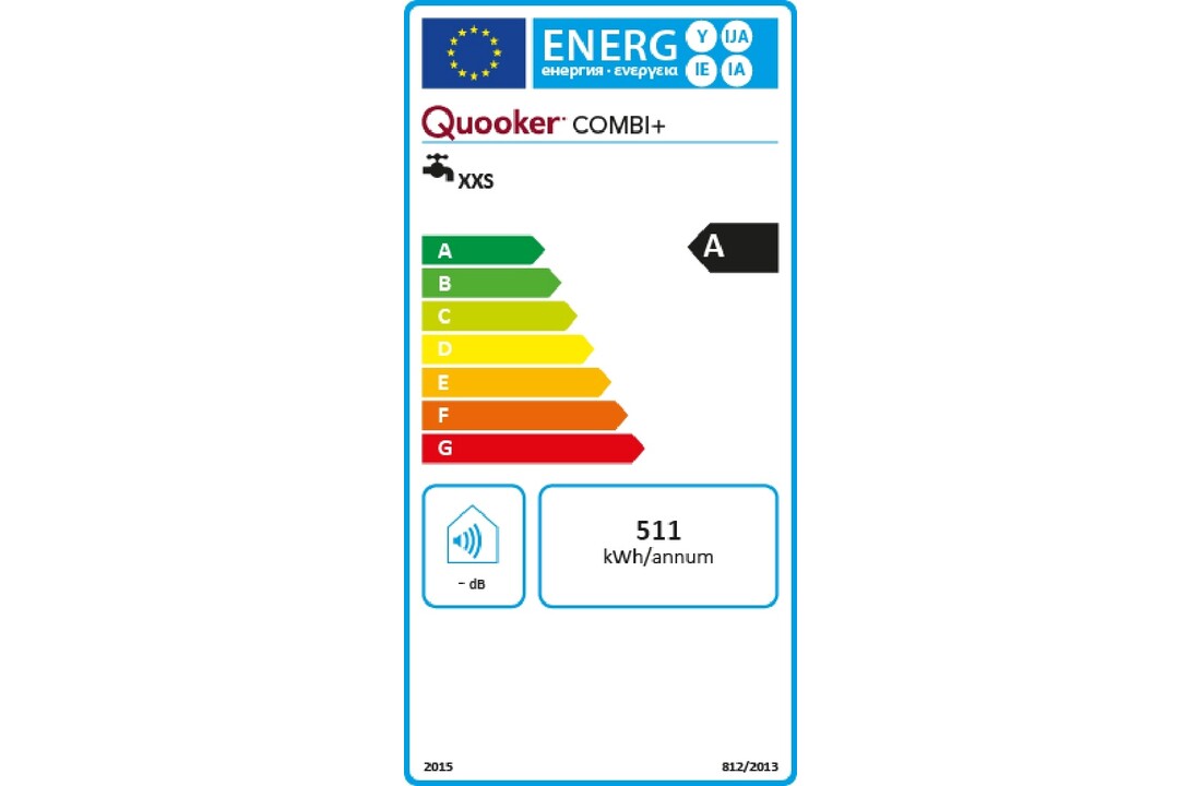 Quooker Flex met COMBI+ boiler Chroom - Kokendwaterkraan
