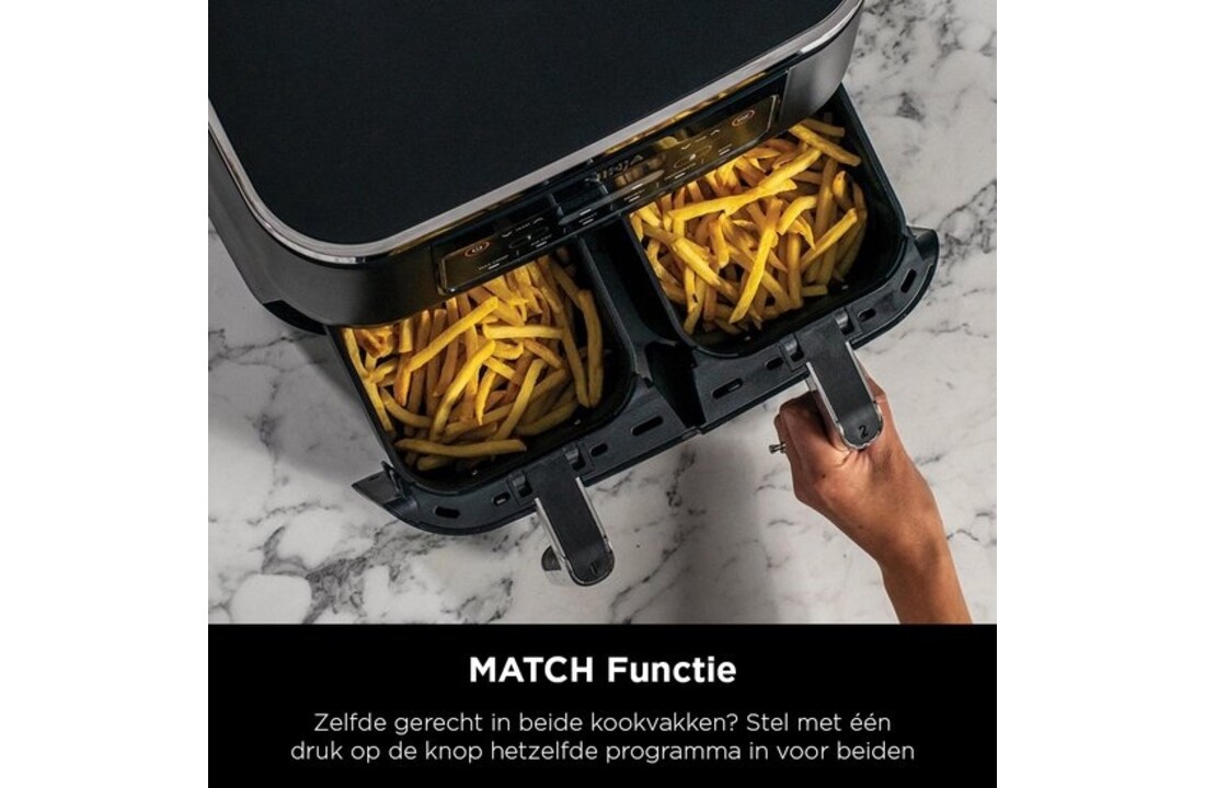 Ninja Foodi Dual Zone AF300EU - Hetelucht friteuse