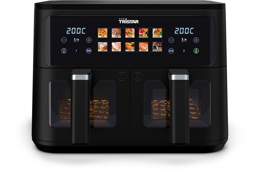 Tristar FR-9075 Double Basket - Hetelucht friteuse