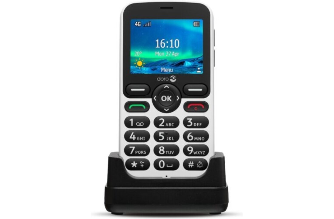 Doro 5860 Wit - Senioren telefoon
