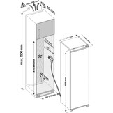 Inventum IKK0882S - Inbouw koelkast