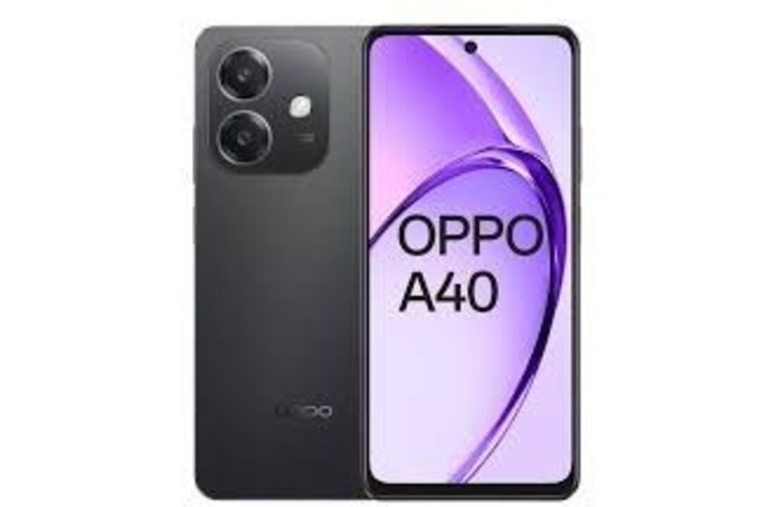 OPPO A40 128GB Sparkle Black - Mobiele telefoon