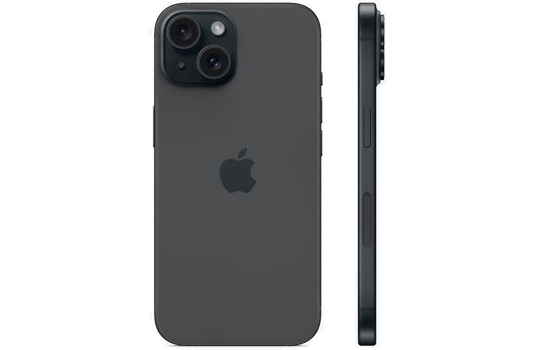 Apple iPhone 15 128GB Zwart - Mobiele telefoon