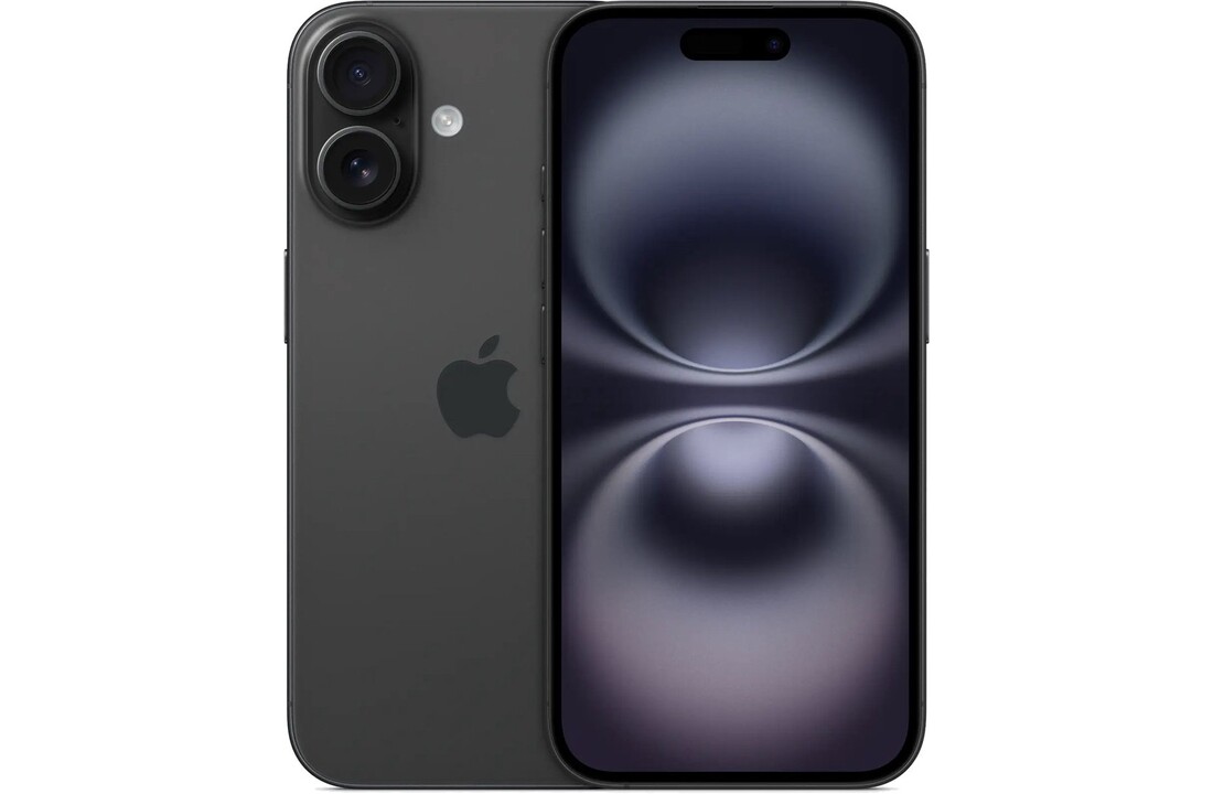 Apple iPhone 16 128GB Zwart - Mobiele telefoon