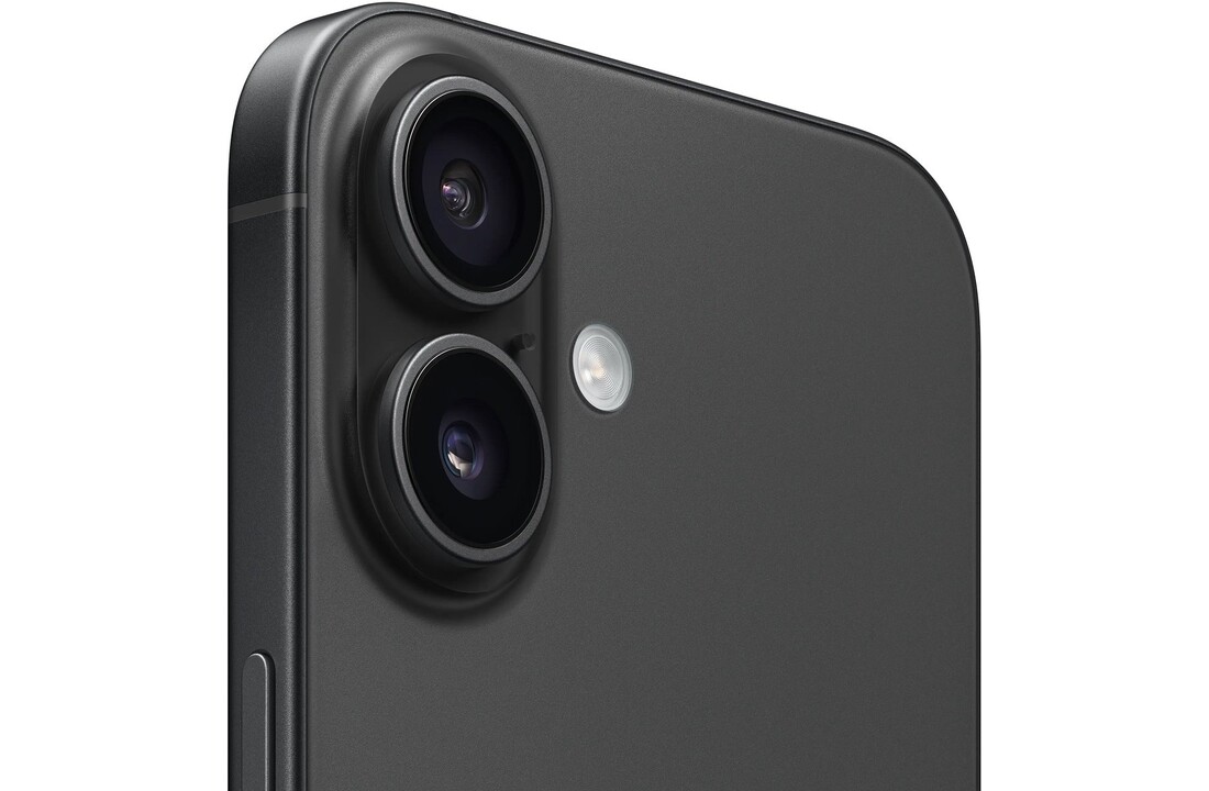 Apple iPhone 16 128GB Zwart - Mobiele telefoon