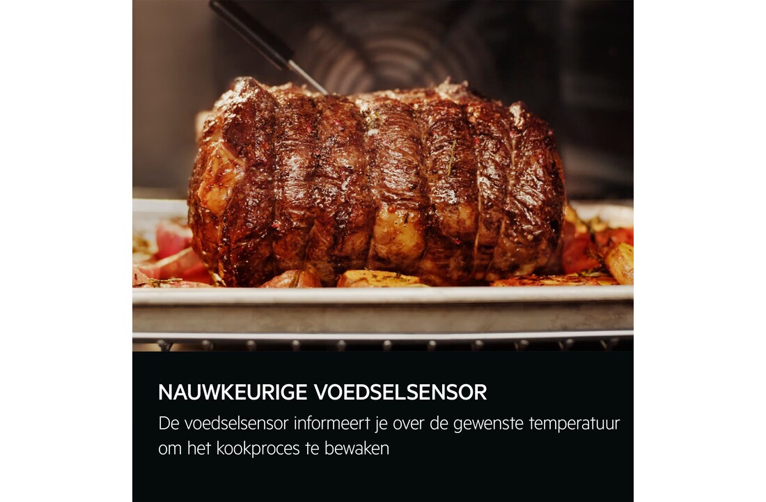 AEG TK8NK72FB 8000 MealAssist - Heteluchtoven met magnetron.