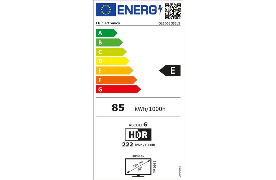 LG OLED Evo OLED65G56LS (2025) - OLED TV.