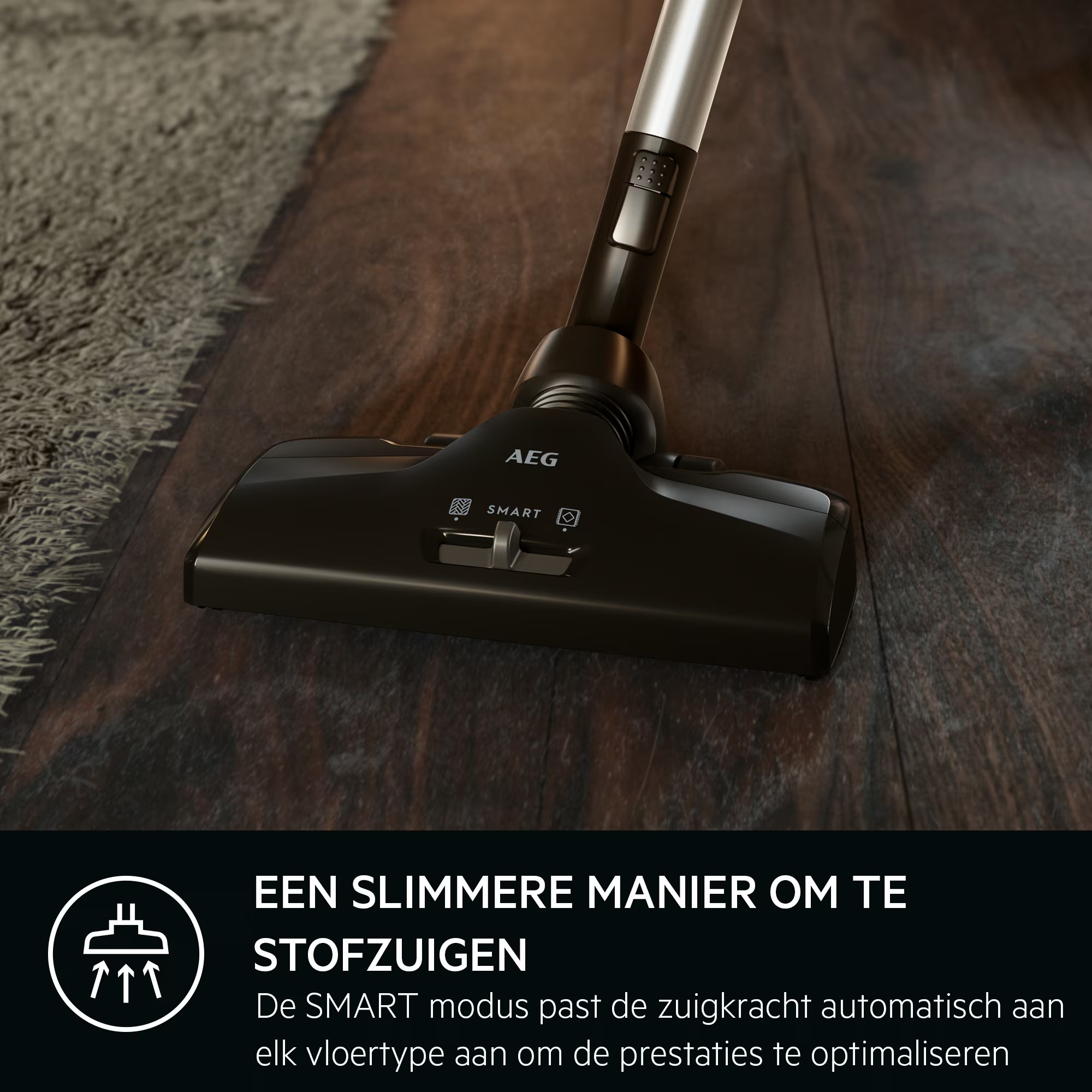 AEG VX82-1-2CR - Stofzuiger met zak.